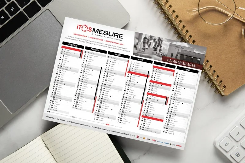 calendrier personnalisé