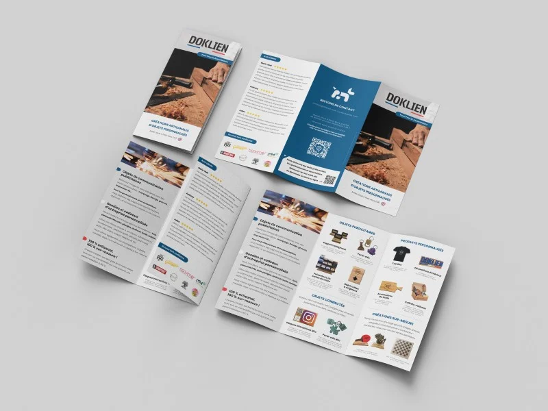 Depliant doklien flyer pro